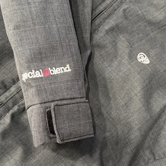 Special Blend 15K Nova Collection Ski Jacket Women Small Gray Hood Waterproof - Picture 10 of 13